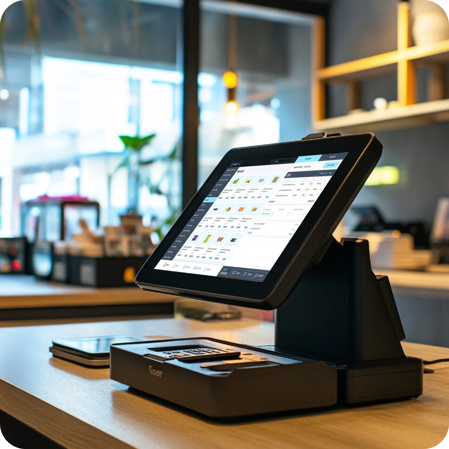 GETPOS POS system in a retail store
